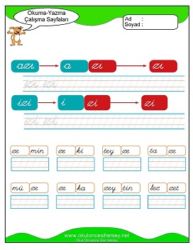öbüşzç Grubu Çalışma Sayfaları